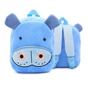 Cute Animal Plush Backpack for Toddlers Kids Gift Bag ( hippo )